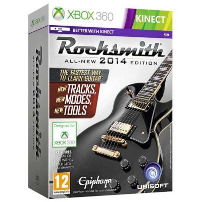 Rocksmith 2014 (игра + кабель для гитары) [Xbox 360, английская версия]